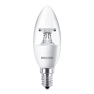 ถูกที่สุด✅  PHILIPS หลอดไฟ LED รุ่น 4-25 W E14 2700K B35 ND กำลัง 4 วัตต์ สีวอร์มไวท์ Light Bulbs