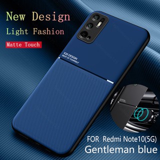 เคสโทรศัพท์กันกระแทกRedmi Note10 5G Xiaomi Poco M3Pro5G Poco X3GT Case Leather Texture Car Magnetic Holder Phone Covers Matte Phone Case Fashion Hard Soft Anti Shock Shockproof Casing TPU New Leather Magnetic Cover