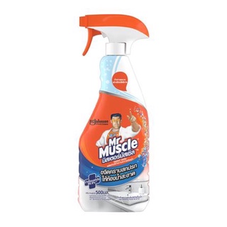 น้ำยาทำความสะอาด ห้องน้ำ MR.MUSCLE 500 มล. BATHROOM CLEANER MR.MUSCLE 500ML