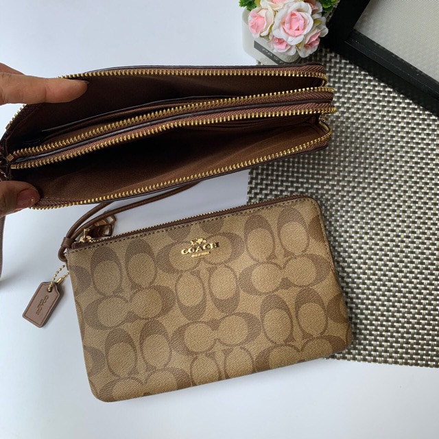 พร้อมส่ง coach 2ซิป ไซส์ L