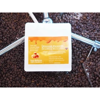 เมล็ดกาแฟคั่วลาวโบลาเวน Laos Bolaven Full City Roast Grade A Premium