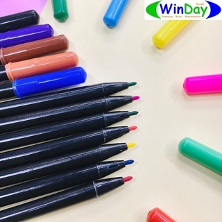 สี สีเมจิก ปากกาเมจิก ปากกาสี HORSE ปากกาสีน้ำ 12 สี/ชุด