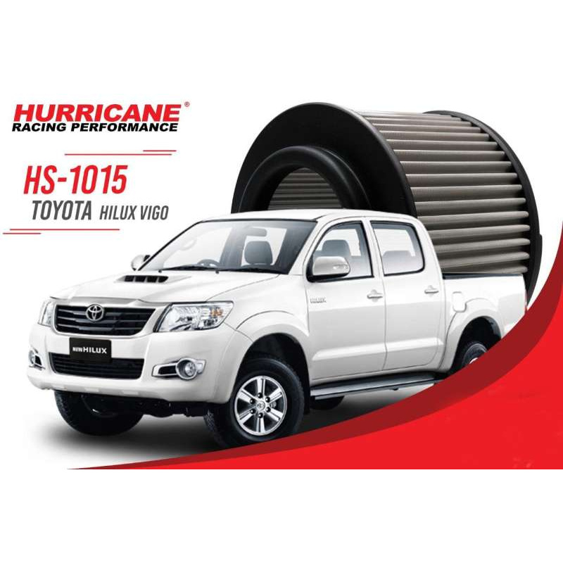 กรองอากาศ กรองอากาศ สแตนเลส vigo vigo champ toyota โตโยต้า วีโก้ วีโก้แชมป์ Huricarne แท้ 1000000% ไ