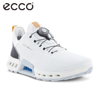 Ecco รองเท้ากอล์ฟผู้ชาย BOAลูกบิดล็อค รองเท้ากันน้ำ GOLF BIOM® C4 130424