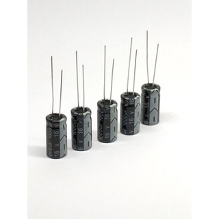 5ชิ้น capacitor 1000UF 16V 105C,คาปาซิเตอร์ 1000uF 16v