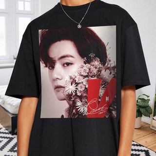 เสื้อยืดผ้าฝ้ายเสื้อยืด พิมพ์ลาย TAEHYUNG TAEHYUNG Bangtan Boys Bangtan Senyeondan Kpop สไตล์วินเทจL XL  XXL 3XL