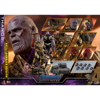 พร้อมส่ง! ฟิกเกอร์ Hot Toys MMS564 Avengers: Endgame 1/6 Thanos (Battle Damaged Version)16