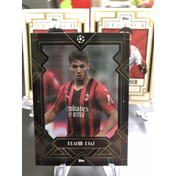 2021-22 Topps Deco UEFA Champions League Soccer Cards AC Milan