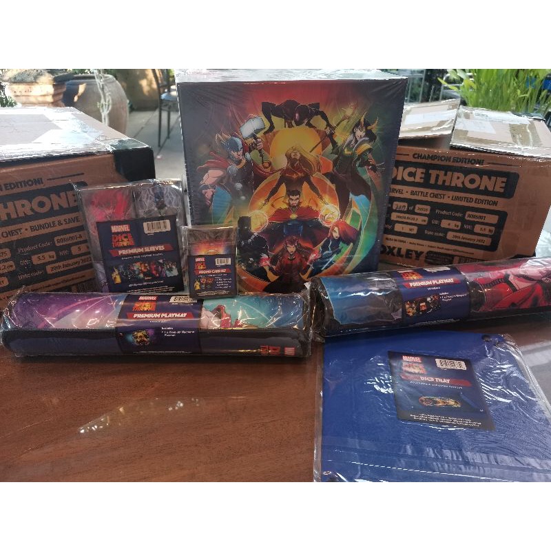 MARVEL DICE THRONE Kickstarter Limited Edition or Bundle and Save Editon