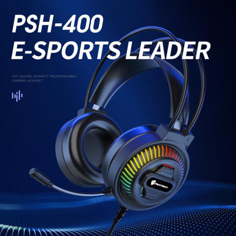 Professional Led Light Wired Gamer Headphones With Microphone For PS4 ...