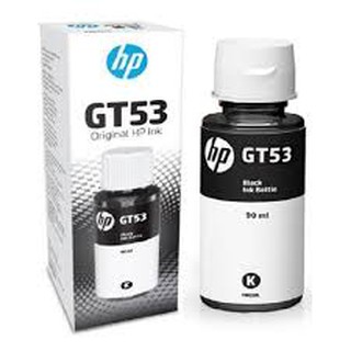 หมึกขวด HP GT53abk -ml Black Original Ink Bottle สีดำ(New package) มาทดแทน GT53BK ของแท้ 100%