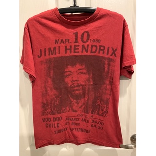 เสื้อยืดผ้าฝ้ายพิมพ์ลายขายดี JEMI HENDRIX T-Shirt🔥