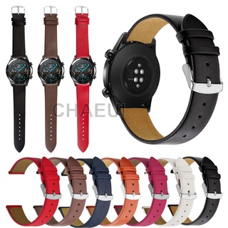 สายนาฬิกาข้อมือหนัง สําหรับ Huawei Watch GT GT2 GT3 Pro 46mm 42mm 43mm GT2e