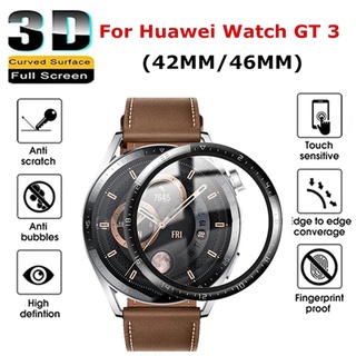 ฟิล์มกันรอยหน้าจอ กระจกไฟเบอร์นิ่ม สําหรับ Huawei Watch GT3 46 มม./ GT3 Pro 42 มม. GT 3 2 Pro