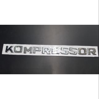 logo kompressor ของรถ benz amg ขนาดกลาง 24×2