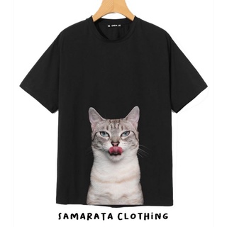 เสื้อยืด พิมพ์ลาย Samarata PUSSWHIT DISTRO