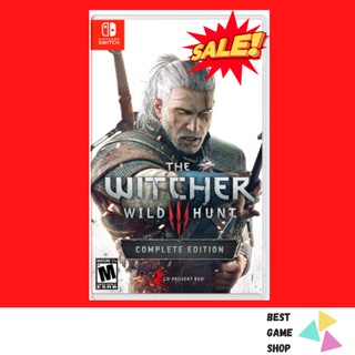 The Witcher 3 Wild Hunt Complete Edition Nintendo Switch นินเทนโด้ สวิตช์ แผ่นเกม (มือ1-มือ2)