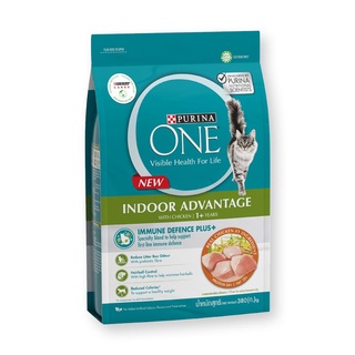 เพียวริน่า วัน แมวเลี้ยงในบ้าน 400 กรัม อาหารแมว Purina One Indoor Advantage 400 g