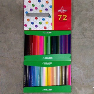 สีไม้ Colleen คอลลีน 72 สี 72 แท่ง รุ่น 775 ดินสอสี ดินสอระบายสี ดินสอ ระบายสี วาดเขียน สีวาดเขียน ดินสอวาดเขียน สีระบาย