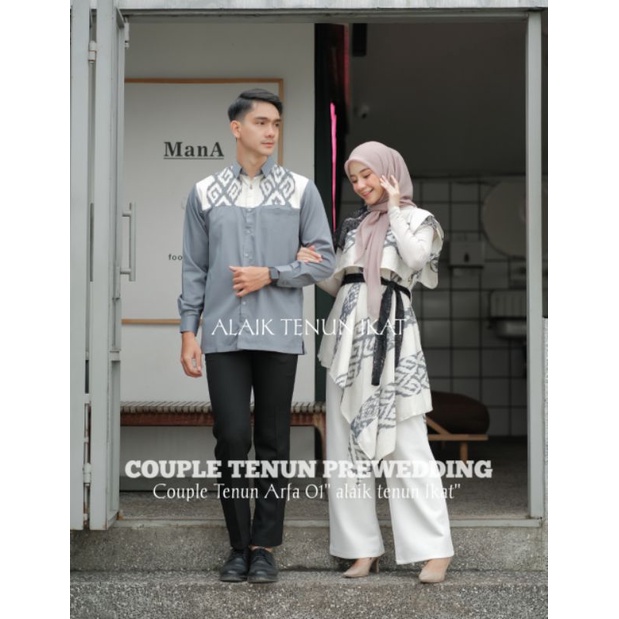 KEMEJA ARFA 01 WOVEN COUPLE CLOTHES - WOVEN SHIRT - WOVEN DRESS