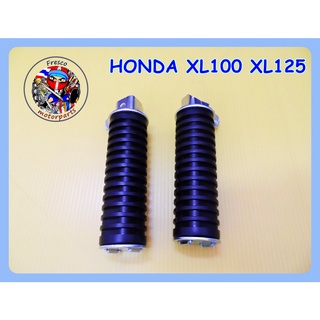 พักเท้าหลัง HONDA XL100 XL125 Rear passenger footrest set