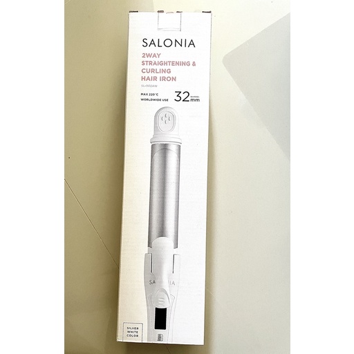 ส่งต่อ SALONIA 2 WAY เครื่องม้วนผม+หนีบตรงได้