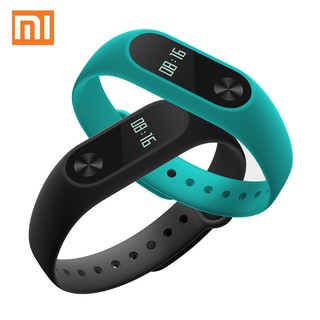 (ประกันศูนย์ไทย 1 ปี) Xiaomi Mi Band 2 สายรัดข้อมืออัจฉริยะ (Black)