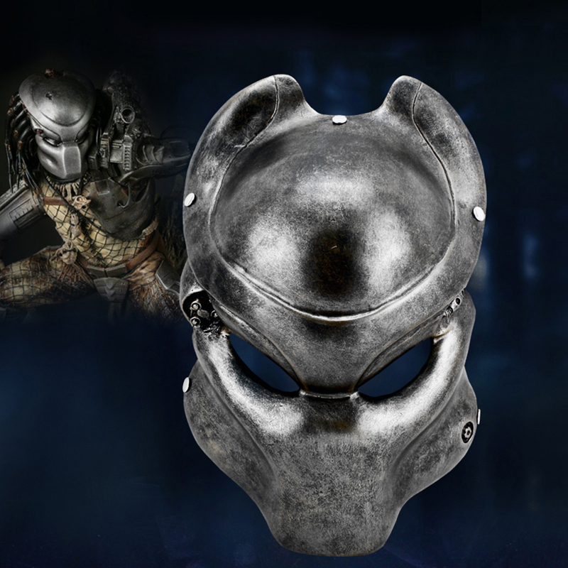 Mask หน้ากาก จากหนัง The Predator พรีเดเตอร์ เดอะ เพรดเดเทอร์ คนไม่ใช่คน ป้องกัน วัสดุ ไฟเบอร์กลาส ส
