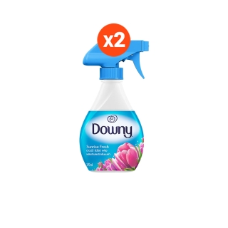 [ใหม่] Downy ดาวน์นี่ สเปรย์ฉีดผ้าหอม กลิ่น ซันไรซ์ เฟรช 370 มล - Downy Fabric Spray Sunrise Fresh Scent x2
