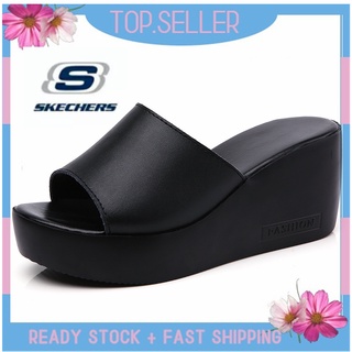 [พร้อมส่ง] *Skechers__go Walk Arch Fit รองเท้าแตะโลฟเฟอร์ ส้นแบน แบบสวม สําหรับผู้หญิง ผู้ชาย