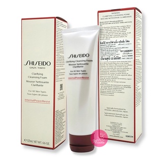 SHISEIDO DEEP | CLARIFYING Cleansing Foam 125mL. สินค้าเคาเตอร์ไทย