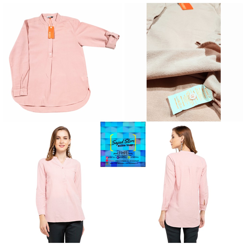 ผู้หญิง BLOUSE RODEO ORIGINAL WELLIS TOP PINK