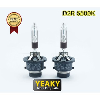 D2R-5500K Yeaky หลอดไฟxenon แสงสีขาวเกรดคุณภาพใกล้เคียงหลอดโรงงาน