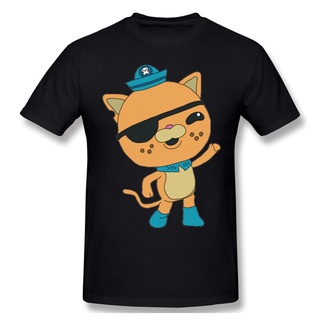 เสื้อยืดสีขาวเสื้อยืดแขนสั้นลําลอง ผ้าฝ้าย ลาย Octonauts Kwazii - Octonauts สีดํา สําหรับผู้ชาย 2022