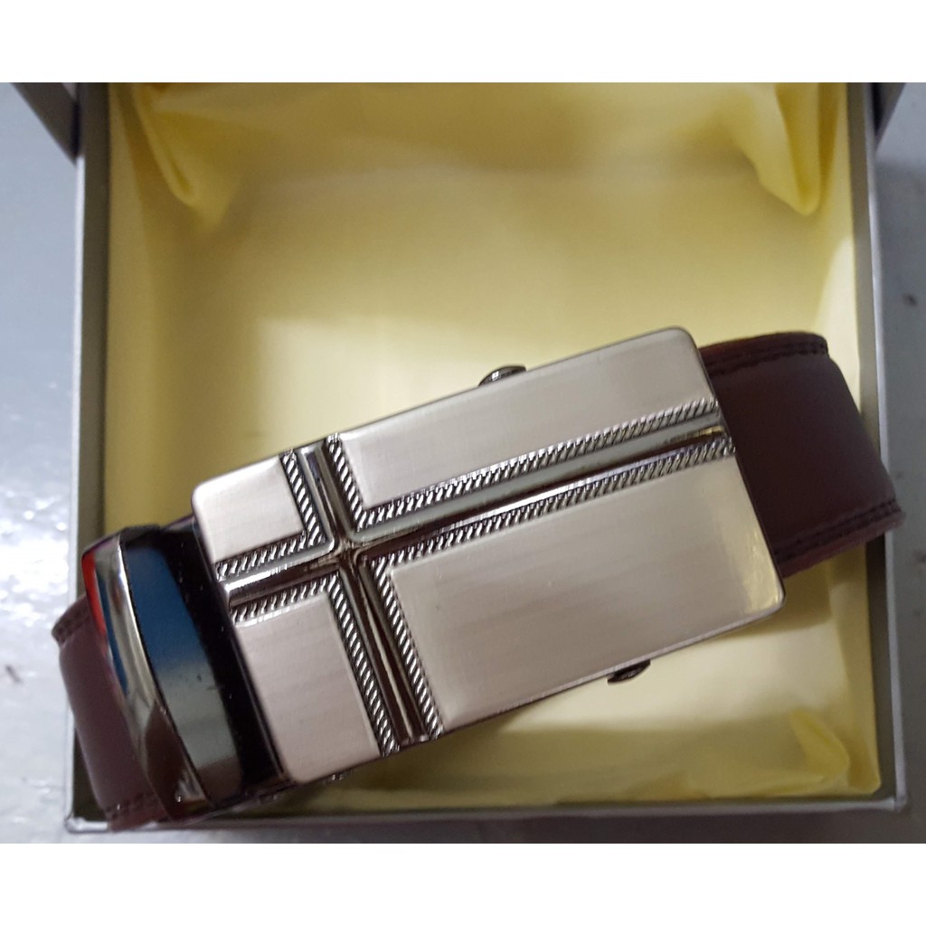 CROSS-LOCKED BELT เข็มขัดผู้ชาย