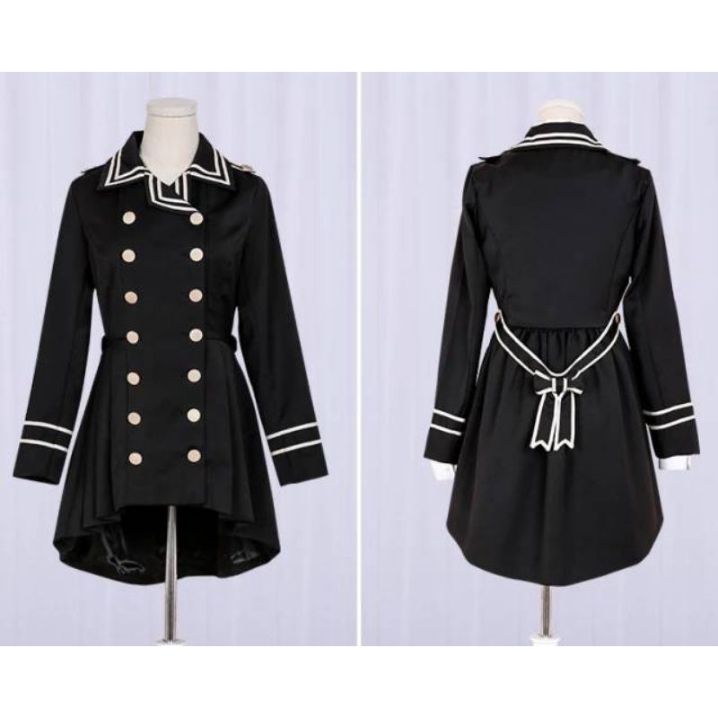 เสื้อโค้ทโลลิต้าสีดำ​ Black​ lolita​ Coat​