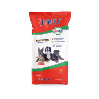 iPET SHOP - อาหารสุนัข FITTY SAVE (ฟิตตี้ เซฟ) ***ขนาด 10 กิโลกรัม***