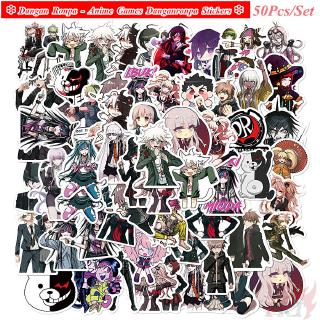 ❉ Dangan Ronpa - Series 03 Anime Games สติ๊กเกอร์ ❉ 50Pcs/Set Danganronpa Waterproof DIY Decals Doodle สติ๊กเกอร์