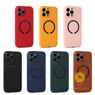 For เคสไอโฟน 14 Pro Max [Leather Texture Friendly Magnetic] Phone Case For iPhone 13 Pro Max 12 11 X XS Max XR Aesthetic Ins Newest Fashion Korean Style Retro Classic Cute Cartoon Couple Shockproof Protective TPU Cover Shell Magnet