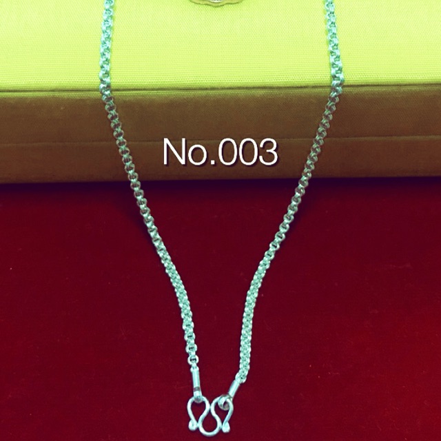 สร้อยคอเงินแท้ 92.5% 20” 10.5g 1.5mm