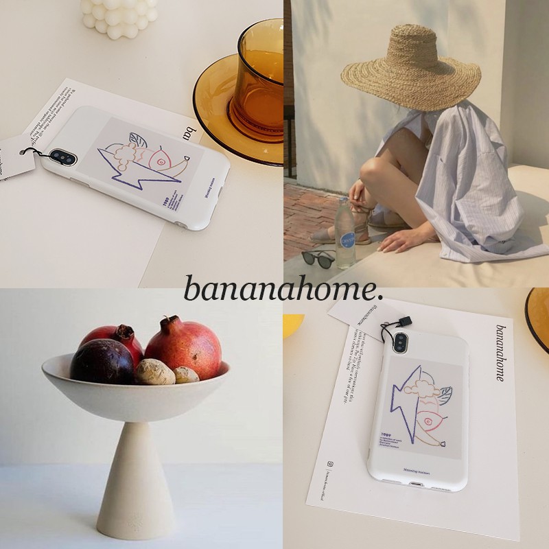 Banana Tree Institute เคสมือถืออารมณ์เย็นสำหรับ iPhone7p8pxXSMAXXR
