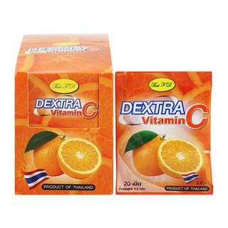 DEXTRA VITAMIN C เด็กซ์ตร้า วิตามินซี  20ซอง/กล่อง