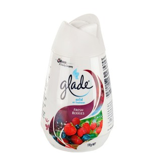 🔥NEW Best!! น้ำหอมปรับอากาศ เจลปรับอากาศ GLADE Solid Fresh Berri 170 กรัม AIR FRESHENER GEL FRESH BERRI 170 G ผลิตภัณฑ์ป