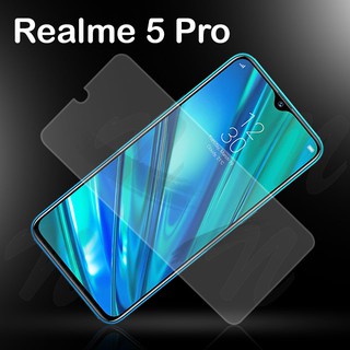 ส่งจากไทย ฟิล์มกระจก กาวเต็มแผ่น แบบด้าน เรียวมี 5 โปร  Full Glue Tempered Glass Screen For Realme 5 Pro (6.3)