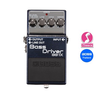 BOSS BB-1X BASS DRIVER เอฟเฟ็กต์กีตาร์เบส BOSS รับประกันจากศูนย์ตัวแทนประเทศไทย