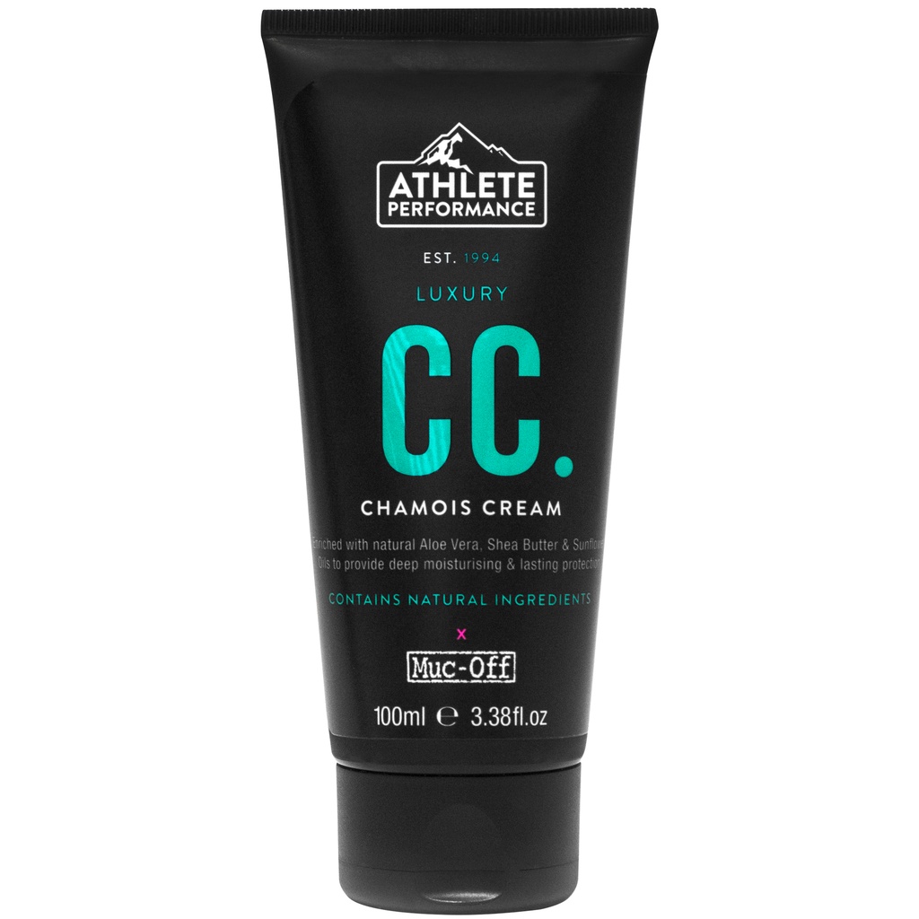 (ล็อต 2025) ครีม Muc-Off Chamois Cream 100 ml ครีมทาลดการเสียดสี ครีมทาก้นและขาหนีบ สำหรับออกกำลังกาย