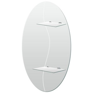 Glass shelf MIRROR MOYA YJ-301A 58X78CM Bathroom mirror toilet กระจกชั้นวางของ กระจกเงา ชั้นวาง MOYA YJ-301A 58X78 ซม. ก