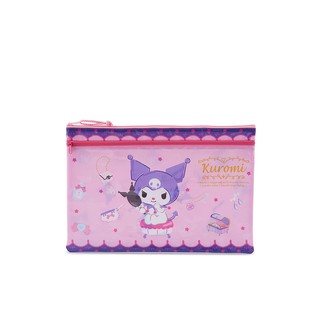 SANRIO ซองซิป F4 Kuromi สีครีม แฟ้ม เด็ก ของเล่น