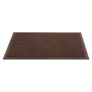 พรมทางเข้าไม่พิมพ์ลาย รุ่น MJ5070-BN ขนาด 50 x 70 ซม. สีน้ำตาล พรมเช็ดเท้า Unprinted Entrance Rug, Model MJ5070-BN, Size