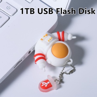 แฟลชไดรฟ์ USB2.0 1TB รูปการ์ตูนนักบินอวกาศ สร้างสรรค์ ของขวัญวันเกิด